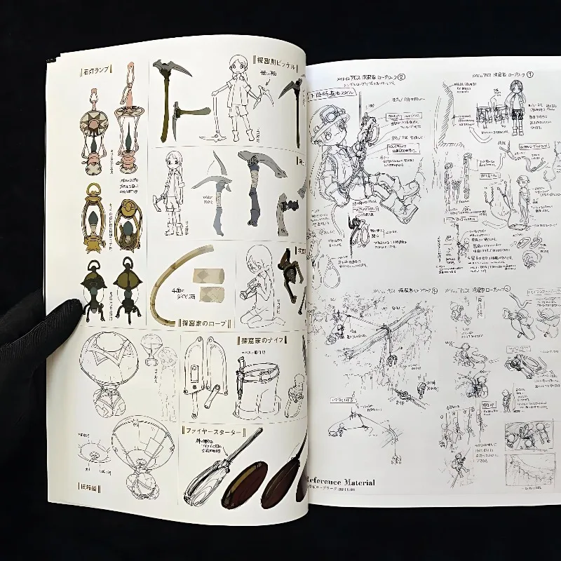 Made in Abyss (Japanese Picture Book) Full-color Original Art Collection Cave Explorer's Guide Character Action Comic Book