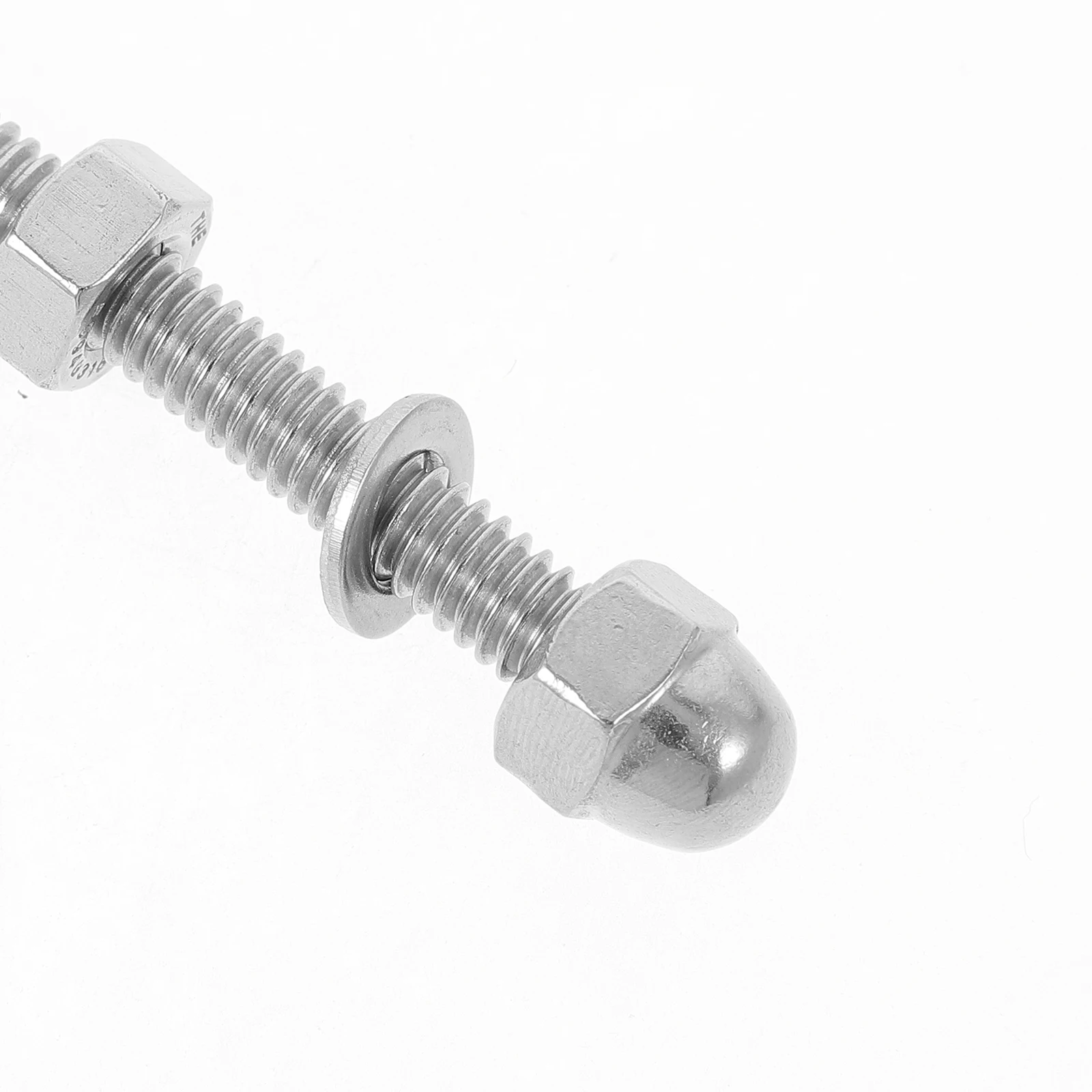 

8pcs Stainless Steel Cable Railing Kit 1/8 Deck Lag Screws Anti Twisting Connectors Tensioner Tool Wire Rope for Outdoor