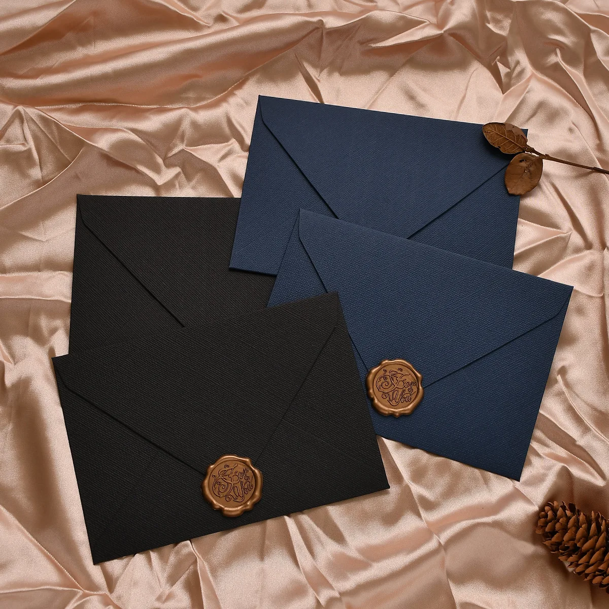 50pcs/lot Retro Texture Envelop 11x16CM for Wedding Invitations Postcards Office Business Storage Giftbox High-grade Envelopes