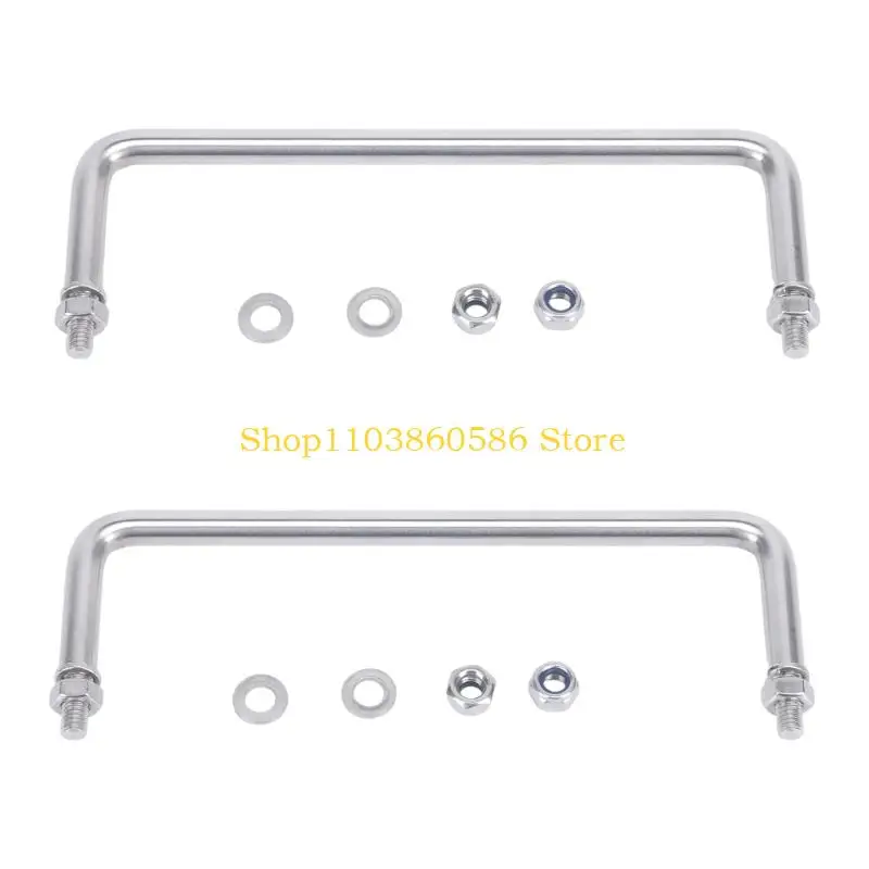 242A 6mm Threaded Pull Handle for Yacht Access Door and Boat Panel Service