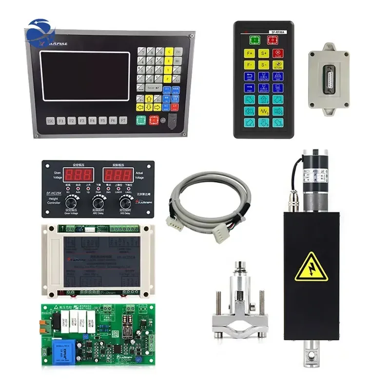 2Axis Control System SF-2100C Operation Controller of CNC Plasma Flame Cutting Machine SF-2100C+SF-RF06A+SF-HC25K+JYKB-100-DC24V