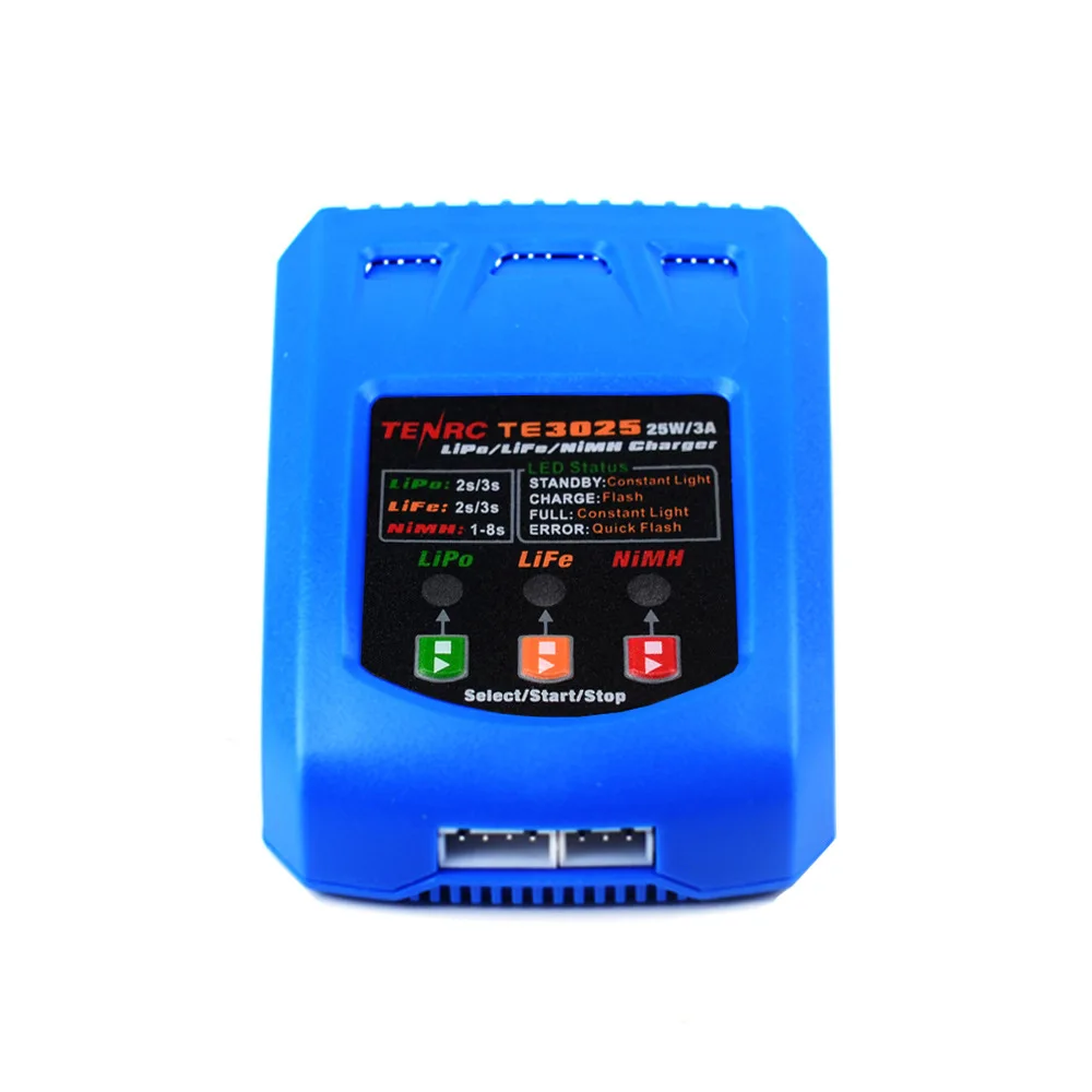 

TE3025 High Power 25W 2S-3S lithium Battery Iron Lithium Battery 1-8S Aircraft Model Car Model NIMH Battery Balance Charger