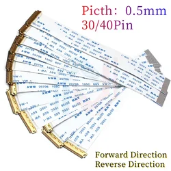 2PCS New EDP 30Pin 40Pin 0.5MM Ribbon Cable AWM 20706 105C 60V VW-1 Forward Reverse Direction LCD 10CM 15CM 20CM 30CM