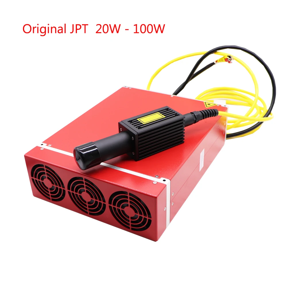 Original JPT MOPA M7-E Series 20W 30W 60W 80W 100W Fiber Laser Source LP 50W Module GQM 1064nm High Quality For Marking Cutting