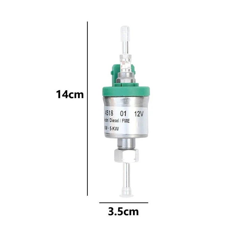 Uniwersalna samochodowa pompa paliwa do nagrzewnicy powietrza do silników wysokoprężnych Pompa 12V 5KW Ultra cicha metalowa pompa dozująca paliwo