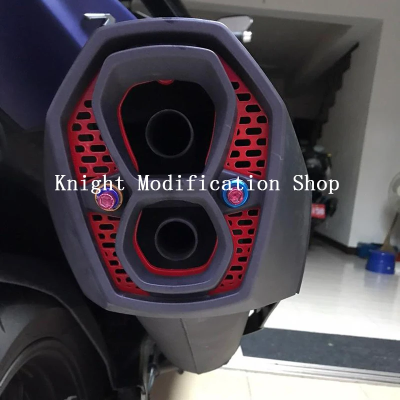 For SYM TL500 TL508 tl 500 tl 508 Exhaust pipe rear trim cover Motorcycle Accessories 2020 2021 2022