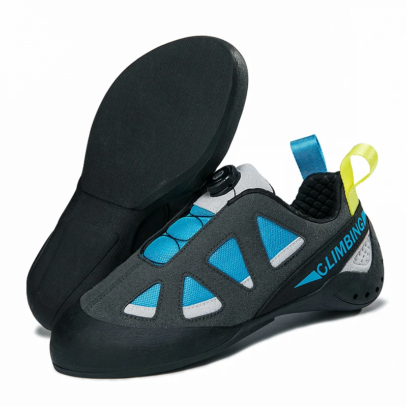 Zapatos de escalada en roca para niños, zapatillas antideslizantes profesionales de escalada en roca para adolescentes, senderismo, entrenamiento de escalada, PY-189