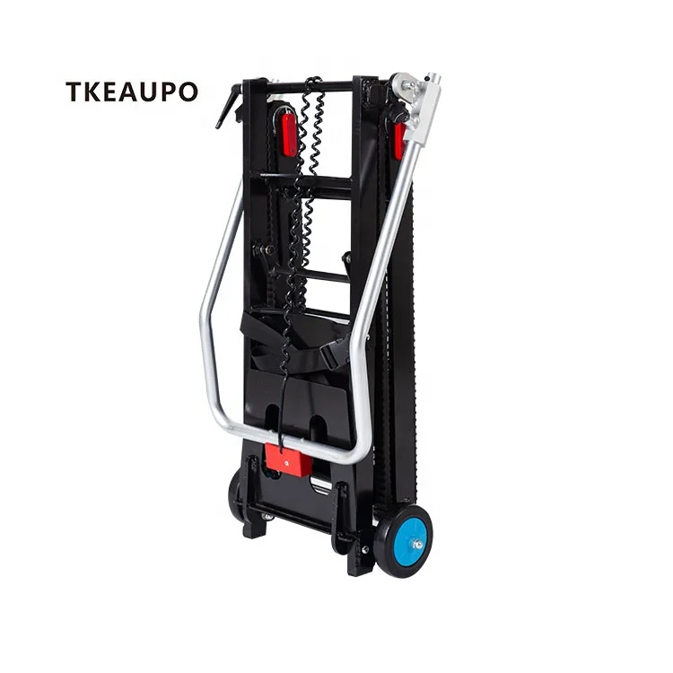 

Electric Stair Climbing Hand Trolley Truck Cart Goods Transporting Trolley Stair Climber With Good Service