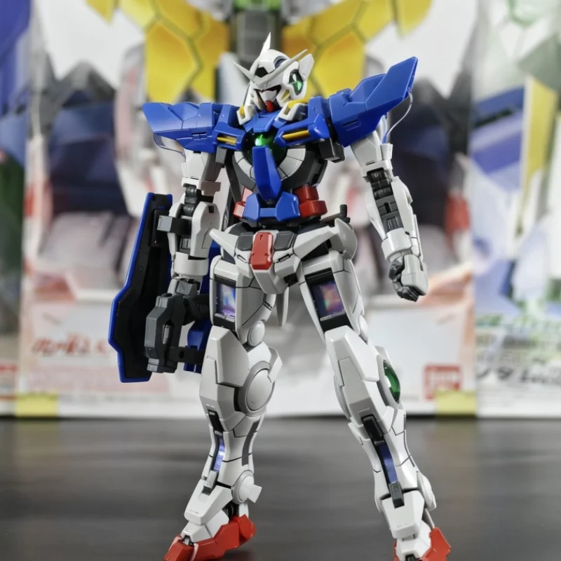 

Сборная модель Bandai Gundam Mg 1/144 00 Gn-001 Exia Gundam Avalanche Angel в сборе, украшение ручной работы, подарок, фестиваль, знаменитость