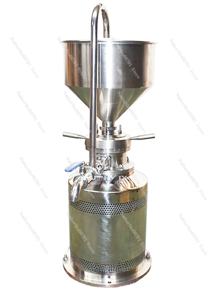 316L stainless steel sanitary grade vertical colloid mill, sanitary grade colloid mill, ultra-fine crushing colloid grinder