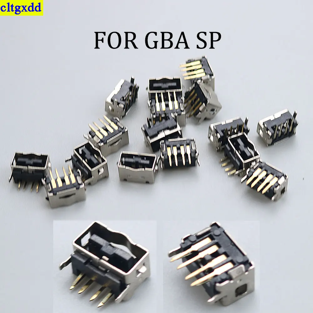 Cltgxdd 5 Stück ist geeignet für NDSi/NDSL/GBA SP-Steckdose, Ladeanschluss für Spielekonsolen, Ersatz der Steckdosenschnittstelle