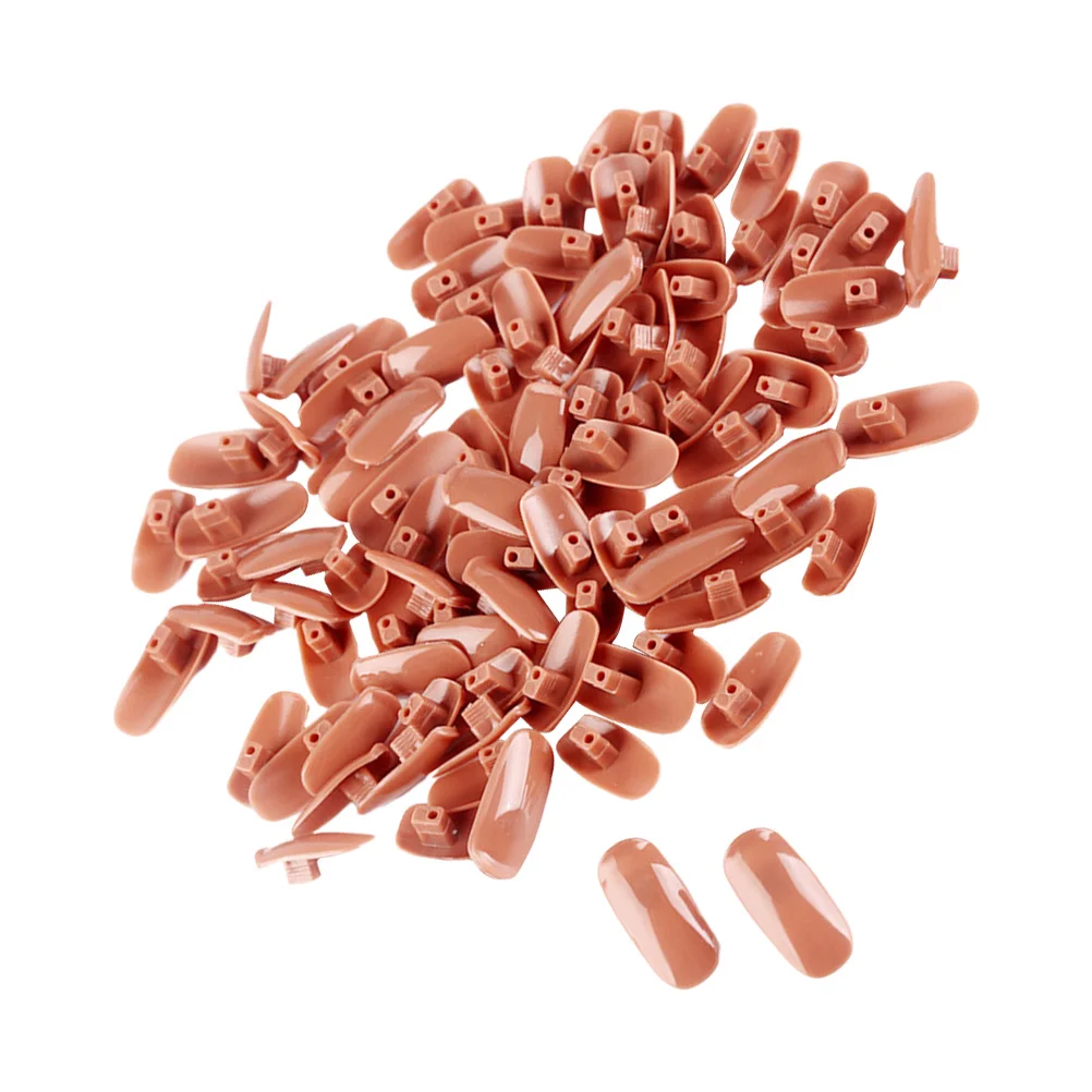 200 قطعة نصائح ممارسة الأظافر مادة ABS ممتازة للتدريب على مانيكير لتقوم بها بنفسك فن الأظافر مجموعة أدوات المبتدئين في صالونات التجميل #2