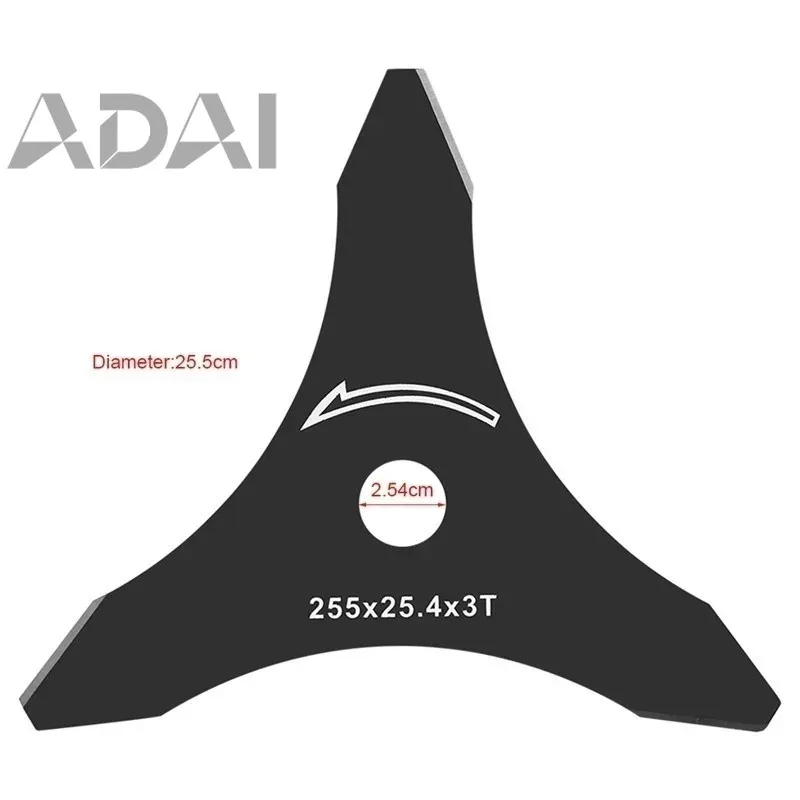 

Лезвие газонокосилки, 3-скоростное лезвие для кустореза из марганцевой стали, лезвие для уничтожения сорняков 3T, износостойкое лезвие, аксессуары для садовых инструментов