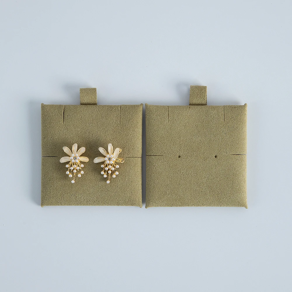 5pcs Microfiber Suede Jewellery Display Pads