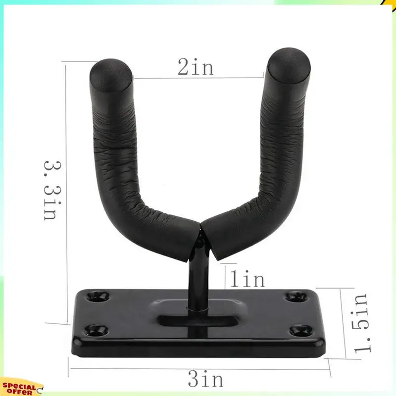 

TURE 4X Guitar Hanger Hook Wall Mount Non-Slip Holder Stand For Guitar Ukulele Violin Bass Guitar Instrument Accessories