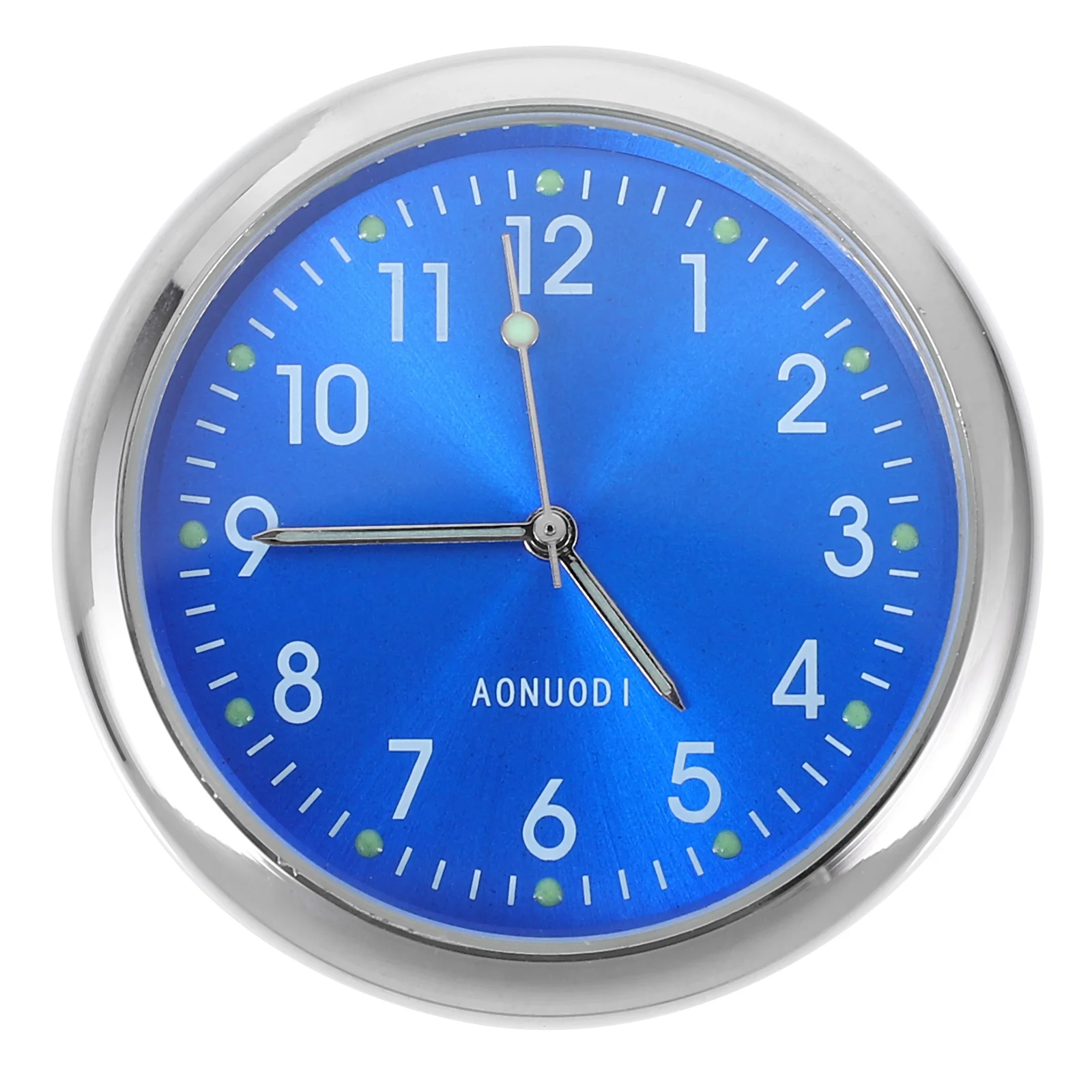 

Car Clock Digital Quartz Luminous Mounted Vent Clocks Glass Adhesive Dashboard Simple
