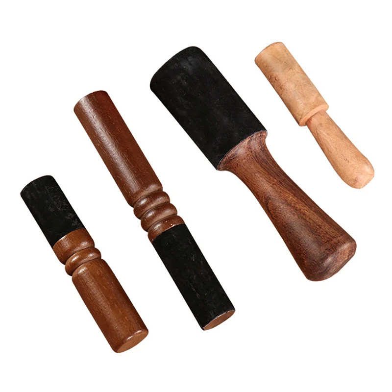 1PC Tibetan Singing Bowl Leather Stick Handmade Tibetan Buddhist Meditation Singing Bowl Leather Mallet 12/12.5/13cm