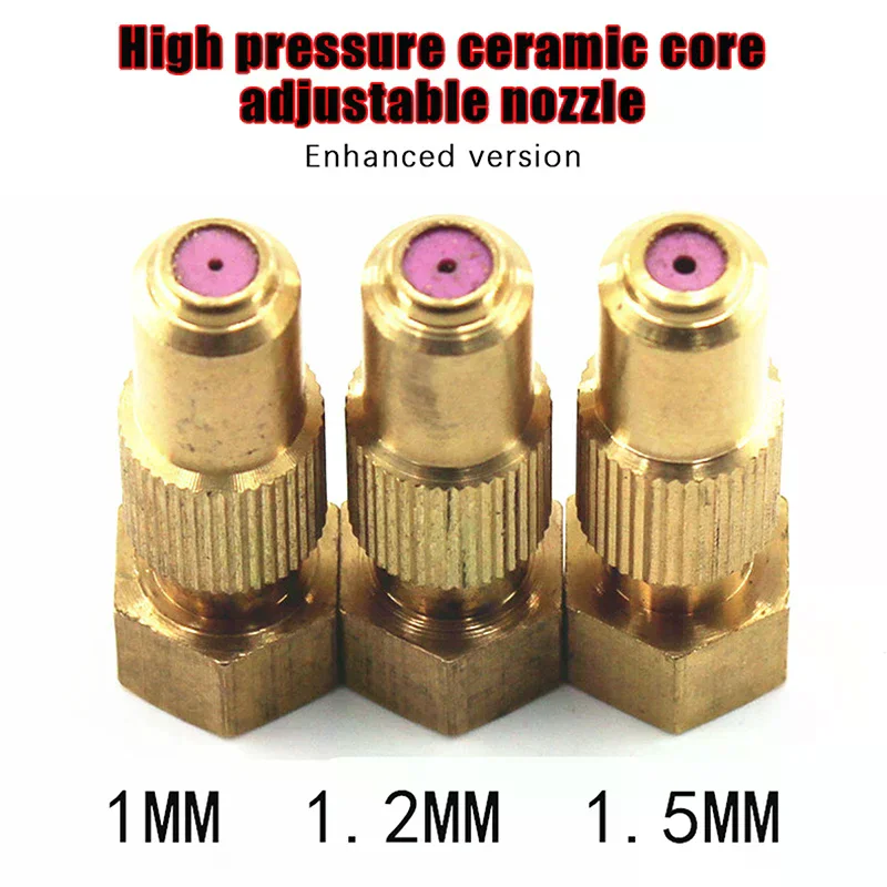 Agricultural Irrigation Nozzle 16*41*8MM Adjustable Pottery Nozzle High Quality Pottery Adjustable Spray Effortless Installation