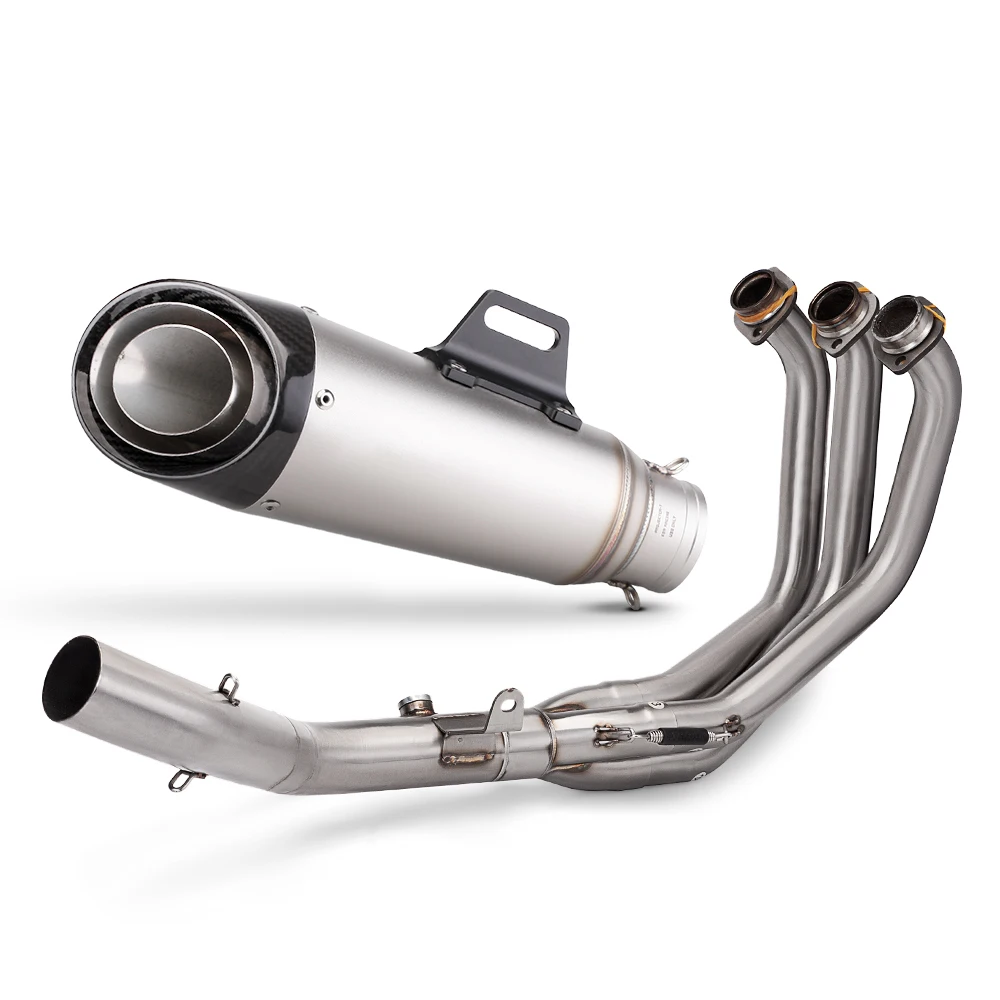 

STLF For XSR 900 FZ09 MT MT09 MT-09 FZ-09 XSR900 2015-2020 Full System Front Link Motorcycle Exhaust Pipe 51mm Escape Moto