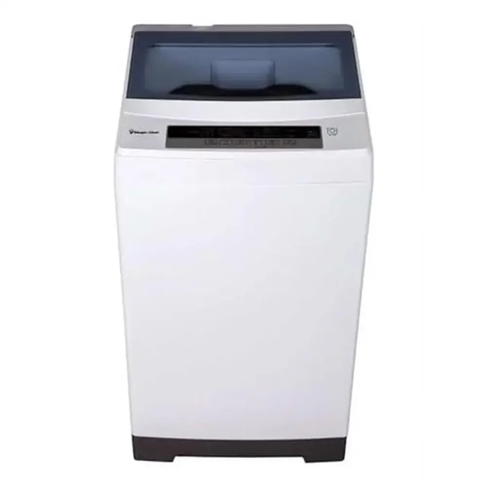 

Светодиодный дисплей шайбы с верхней загрузкой, 6 циклов, 1,7 куб. фута, белый