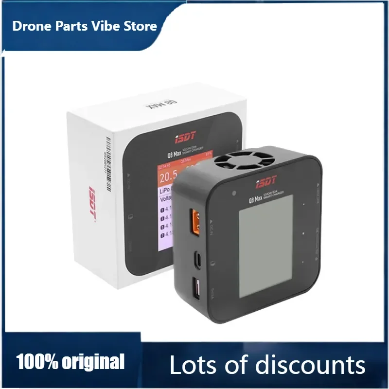 

FyISDT Q8 Max BattGo 1000W 30A High Power Battery Balance Charger FPV Discharger for 1-8S Lipo Battery FPV Drone Quadcopter DIY