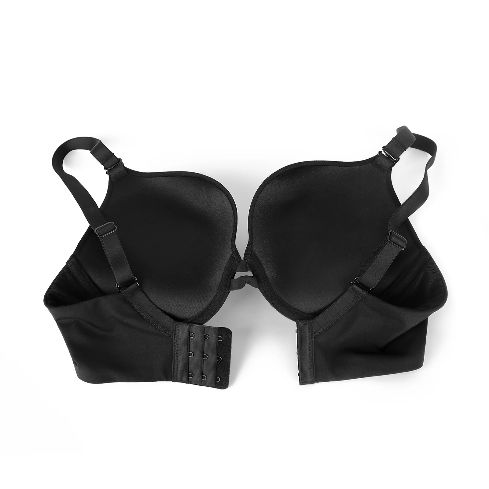 Ladies  Add Two Cups Padded Push Up Bras For Women Seamless Underwire 3/4 A B C D E Cups 65 70 75 80 85 90 95 100