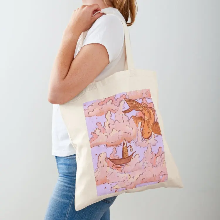 

Big Fish Tote Bag Portable shopping bag tote bag woman university shopper Shopping bags