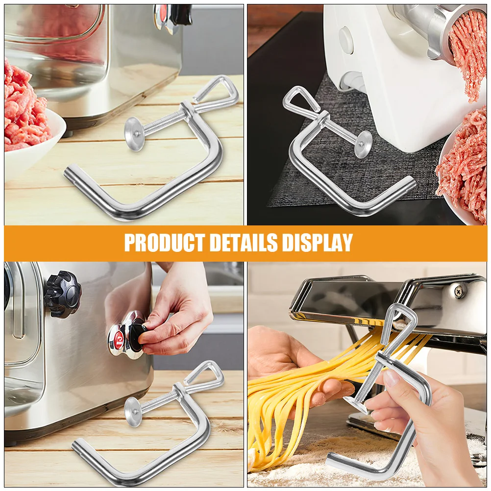 

2Pcs Noodle Maker Clip Replacement Making Machine Fixing Clip for Efficient Homemade Pasta Preparation