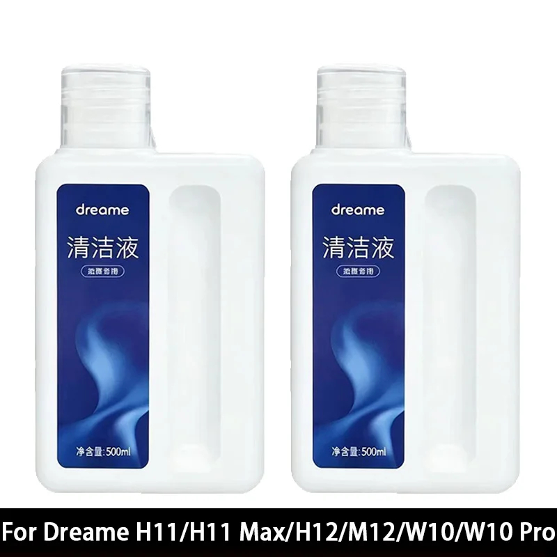 Multi-Surface Floor Cleaning fluid 500ml 16.9 FL OZ,Compatible with Dreame H11/H11 Max/H12/M12/W10/W10 Pro Robot Vacuum
