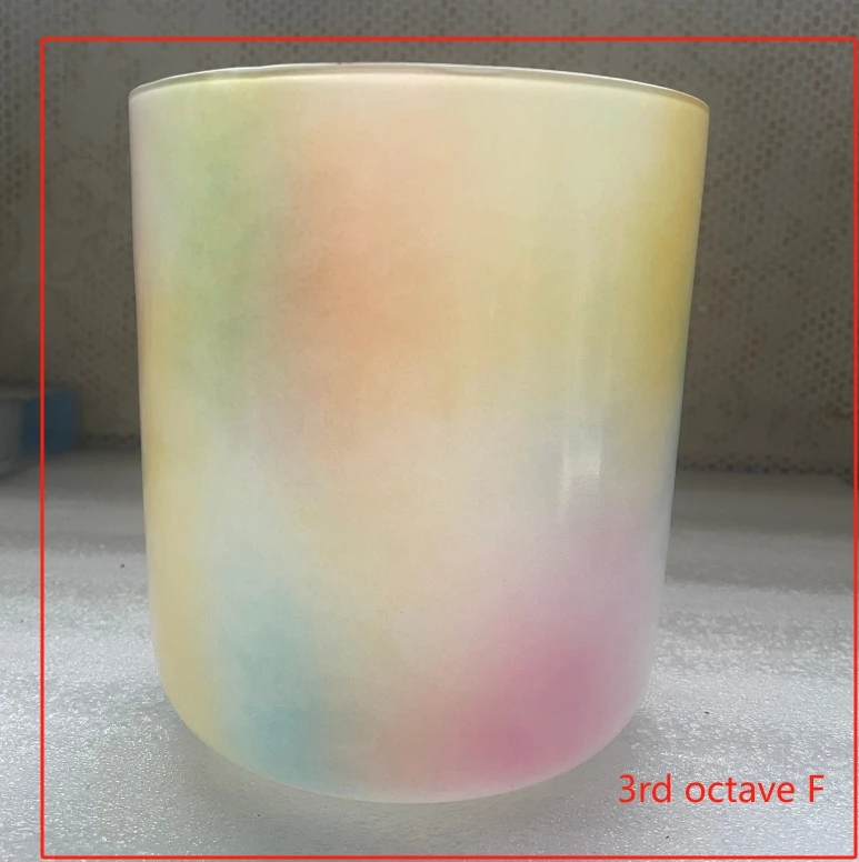 3rd octave  432Hz F note Heart chakra mixed pastle colors about 7.5