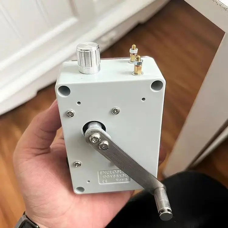 

Hand generator outdoor emergency new portable lighting ignition USB power bank home disaster preparedness