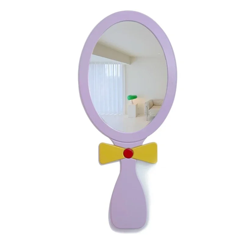 

Dopamine cute wind special-shaped full-body full-length mirror pink art bedroom home floor-to-ceiling fitting mirror