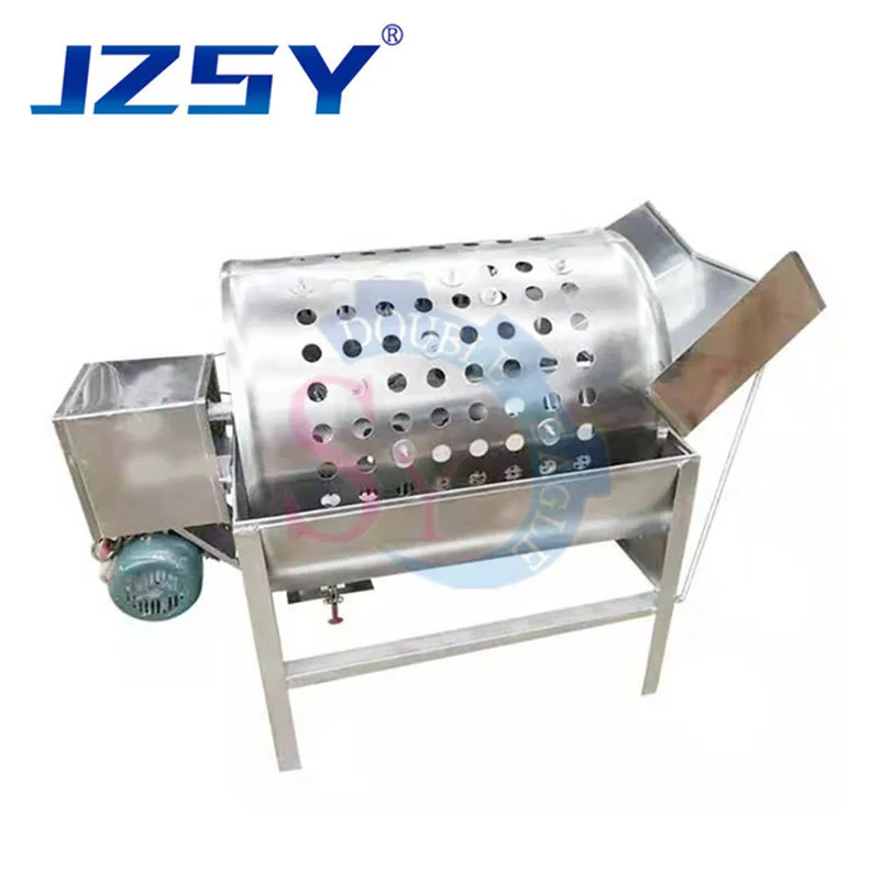 أسعار الجملة 50 كجم/وقت منزلي من الفولاذ المقاوم للصدأ طبل صغير نوع غسالة البطاطس الحلوة/معدات الطين التنظيف الفجل