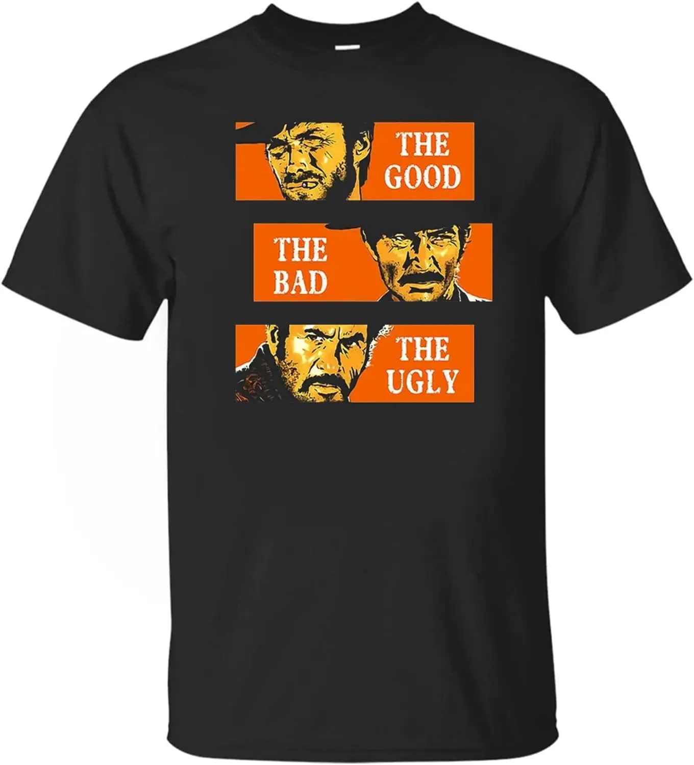 The Good The Bad and The Ugly Classic Horror Movie Vintage T-Shirt, Clint Eastwood Shirt, Cowboy Shirt