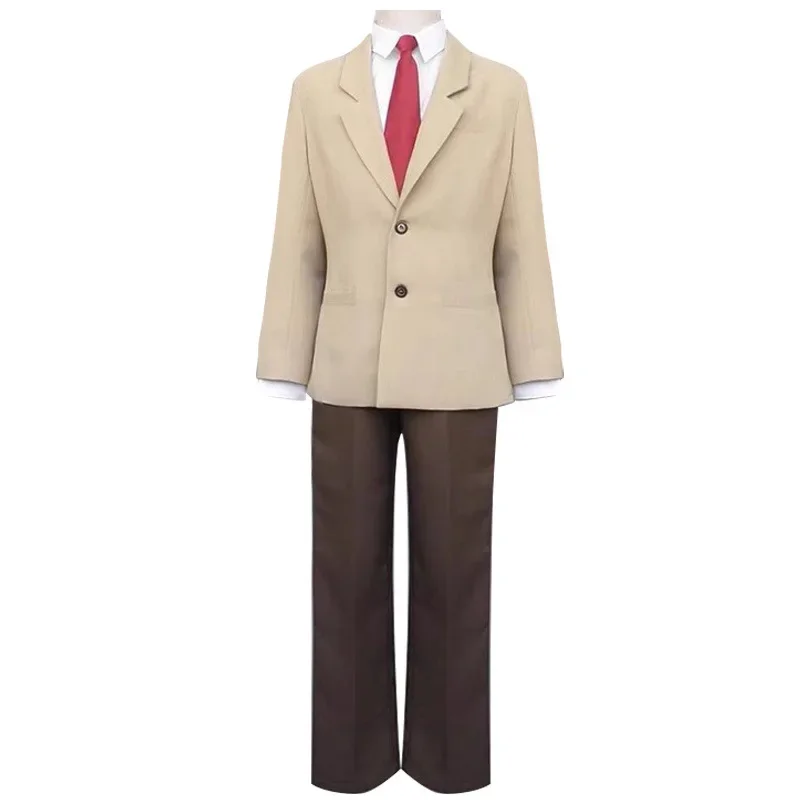 Anime Death Cos Note Yagami Light Cosplay Kostuum, Perruque, Café, Document, Uniformes Scolaires, Ensemble Complet, Halloween,