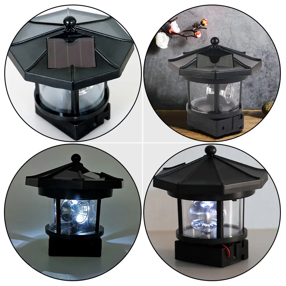 

Rotating Lights Waterproof Revolving Outdoor Decoration Garden Villa Courtyard Lamp