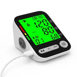 High Accurate Blood Pressure Monitor Digital Sphygmomanometer Bp Monitors Electronic Tonometer Arm Cuff Talking BPM Tensiometer