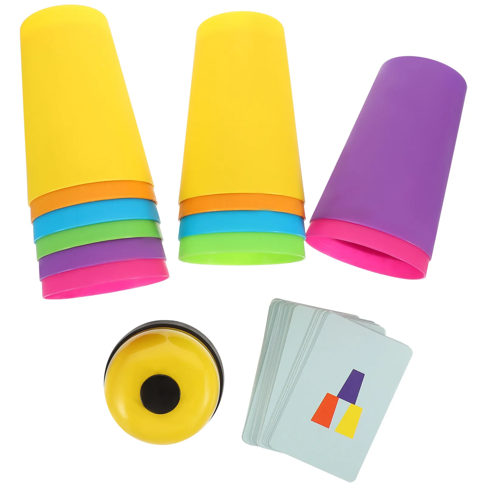 

1Set Cups Children Educational Reaction Training Stacking for Parent Child Early Learning and Coordination