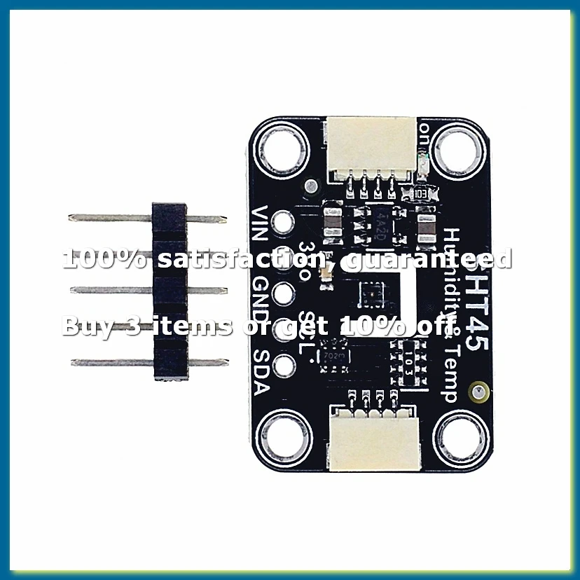 A82Z-SHT45 Temperature and Humidity Sensor Module Communication for STEMMA QT/Qwiic