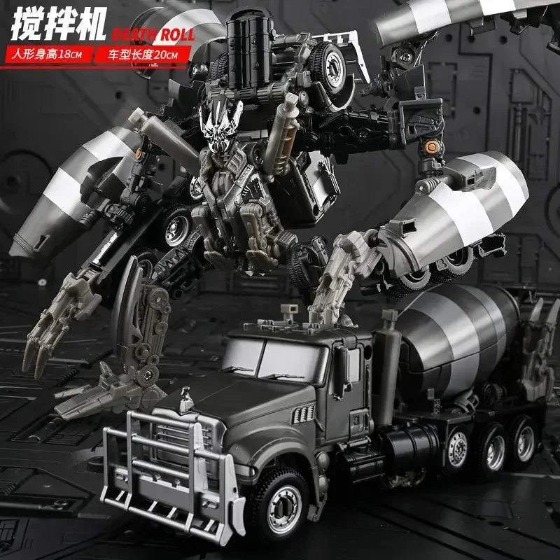 In Stock Transformation Toys DD03 Mixmaster SS Hercules Engineering Vehicle Alloy Version Robot Model Collection Action Figures