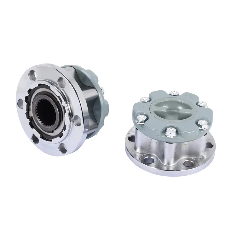 A64P-2Pcs 28 Teeth Car Front Wheel Clutch Locking Hub 4WD System Actuator For Mitsubishi For Pajero L200 4X4 L300 4X4 MB886389