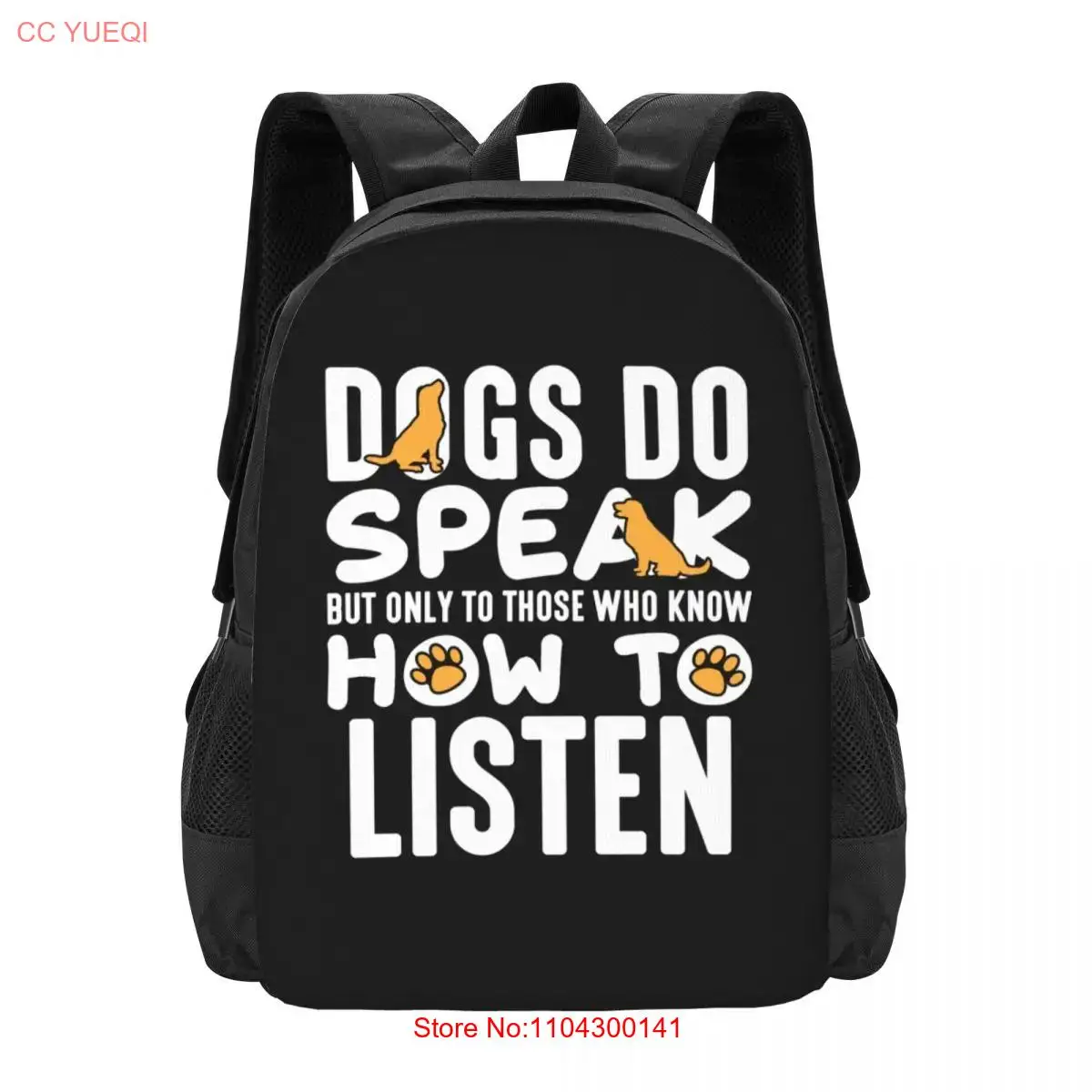 Dog trainer school Pet Lover Animal Puppy Friend  Collaboration Backpack Large Capacity Cute Foldable  Clothes Backpacks