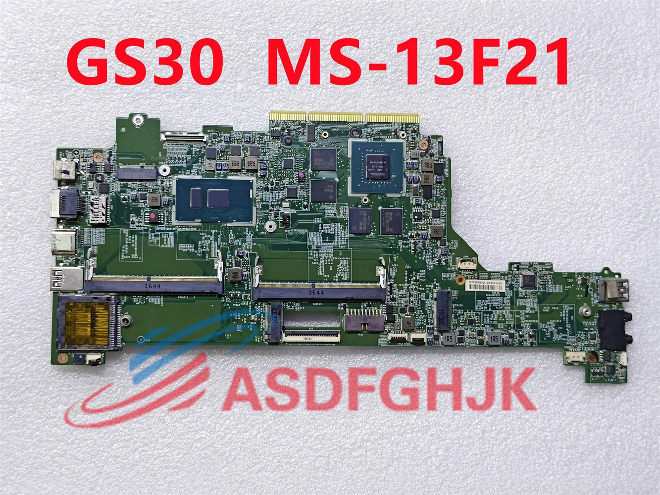 

Original MS-13F2 MS-13F21 para msi gs30 computador portátil placa-mãe com I7-7500U n16p-gt1-a2 tesed ok