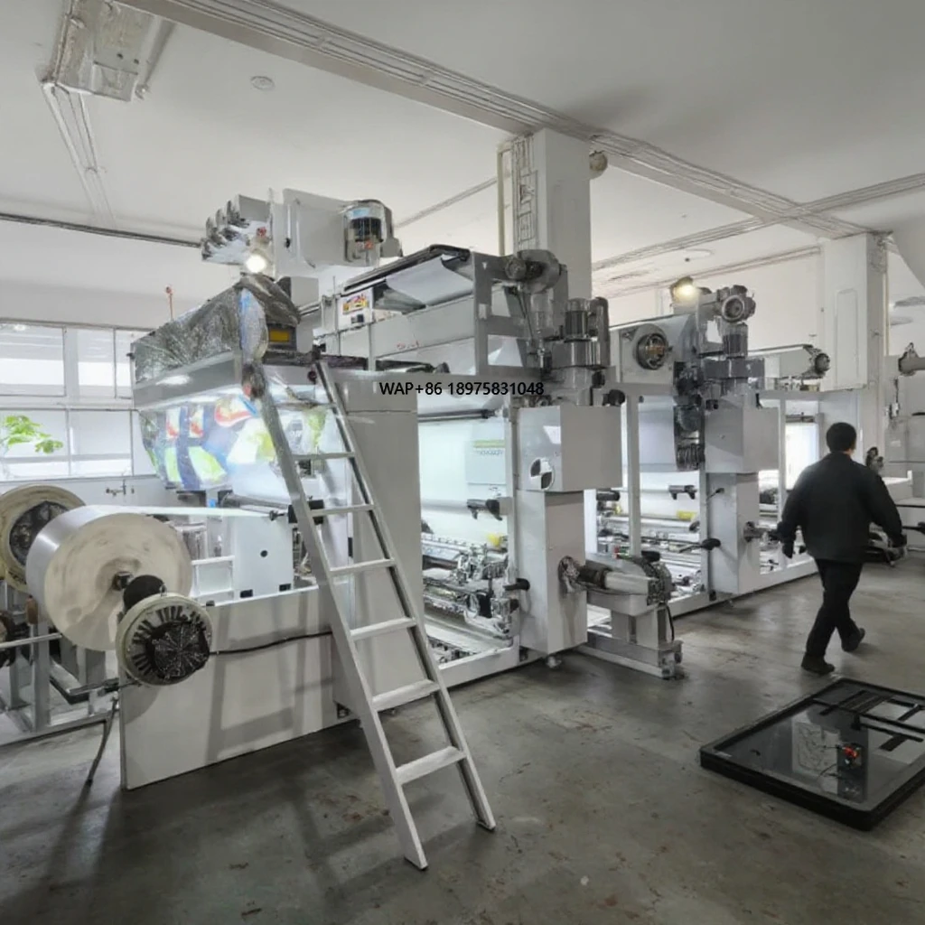 China Made Eight Colors Intaglio Printing Machine