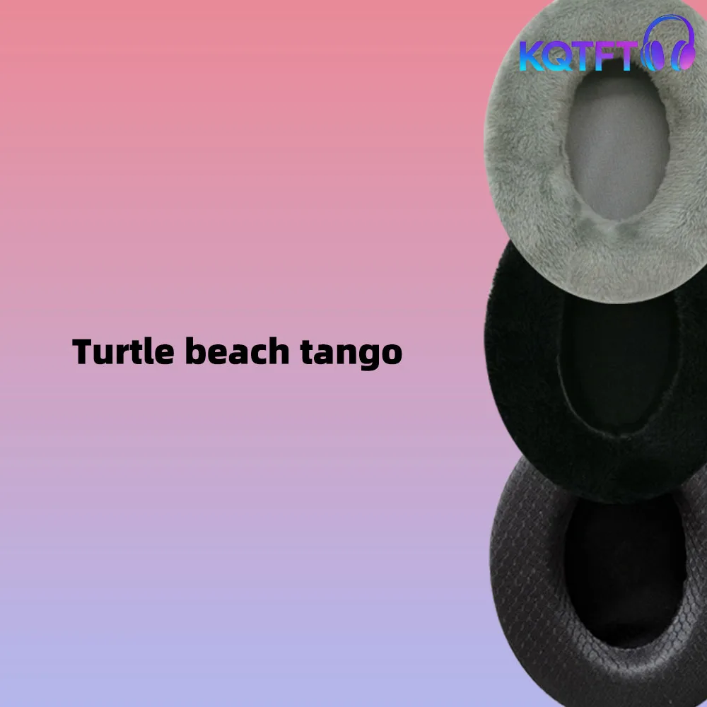 Replacement Ear Pads for Turtle beach tango Parts Leather Cushion Velvet Earmuff Headset Sleeve Cover