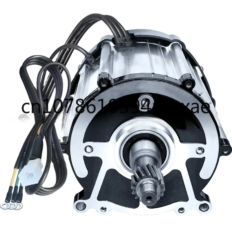 1500W 60V 72V BLDC Mid Mounting DC Brushless Motor for Electric Tricycle Car