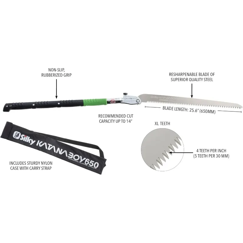 

KATANABOY Professional 650mm Folding Saw XL Teeth (710-65)