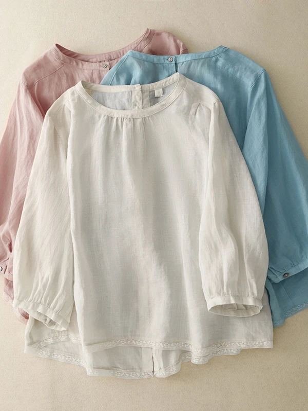 

Sweet Pure Color round Ne irt Bal Double Wear Женские модные повседневные кроссовки большого размера Five Sve Length irt