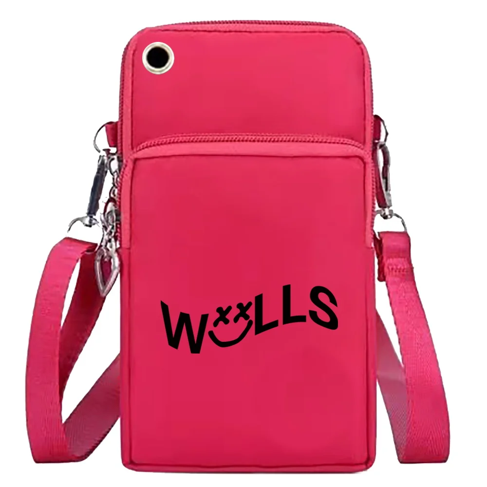 Women Crossbody Bags Wrist Pack Shoulder Messenger Bag Clutch Universal Mobile Phone Bag Coin Purse Arm Bags Wallet Walls Series