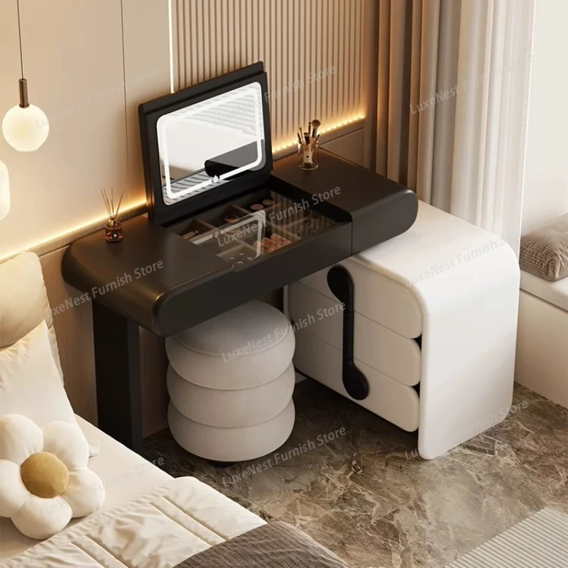 

Мебель для спальни: Туалетный столик для взрослых с зеркалом, комод для макияжа и гардеробной, мебель для спальни с зеркалом для дома